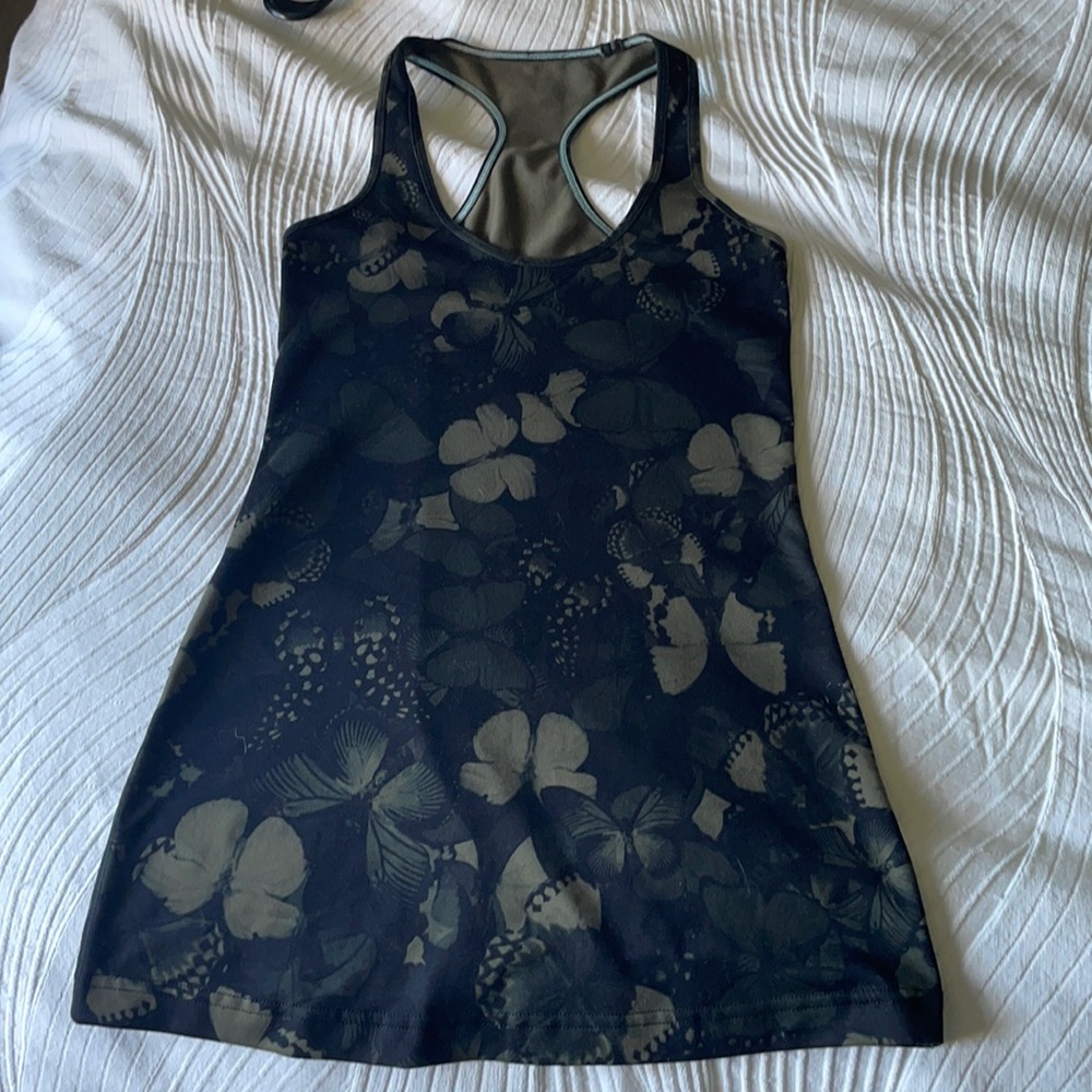 Lululemon butterfly print tank - size Small